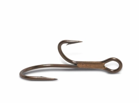 VMC CARBON STEEL FISH HOOK 9902BZ - Double Ryder Fish Hooks 100 per pack