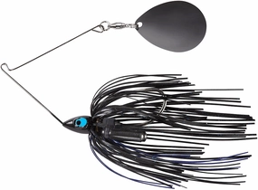 War Eagle Painted Head Night Time Single Colorado Spinnerbait - 1/2 oz
