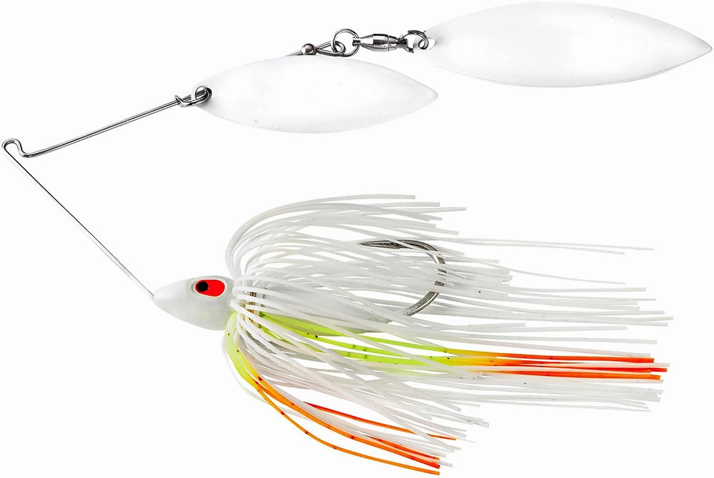 War Eagle Screamin Eagle Painted Nickel Frame Double Willow Spinnerbait - 1/2 oz