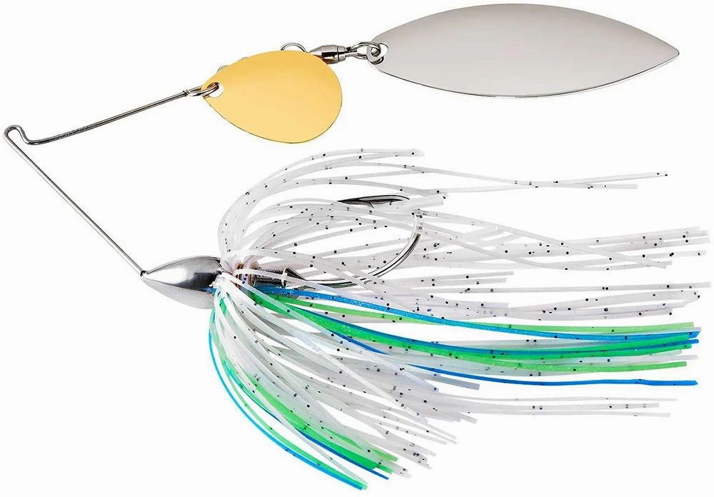 War Eagle Tandem Colorado Willow Nickel Frame Spinnerbait - 3/8 oz