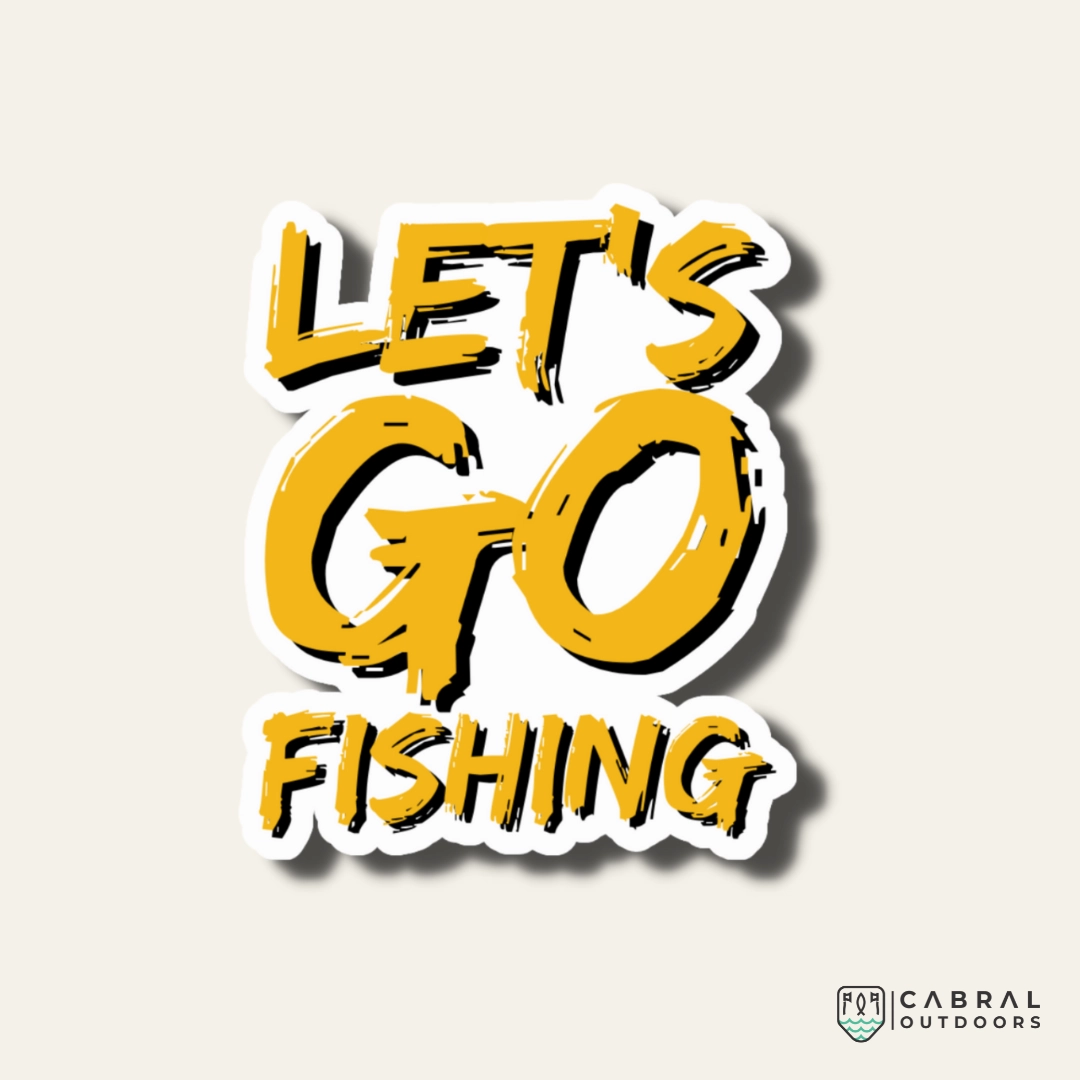Wave Theory | Let's Go Fishing | Fridge Magnet