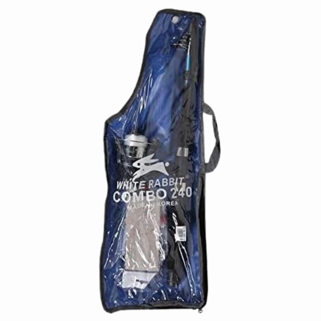 White Rabbit 240 Fishing Rod Combo Set