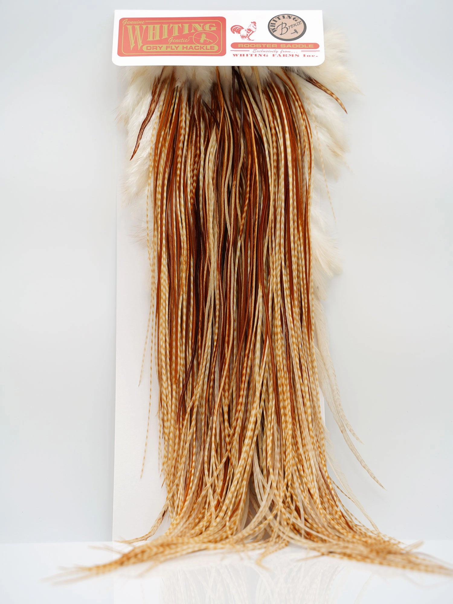 Whiting Red Label Bronze-Grade Saddle Midge
