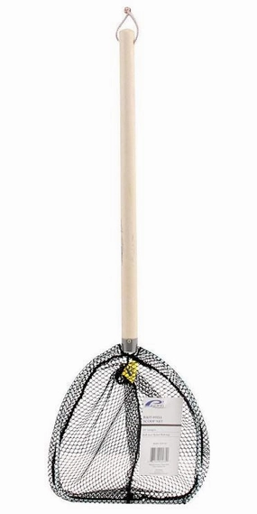 Wood Handle Bait Scoop Net