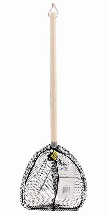 Wood Handle Bait Scoop Net