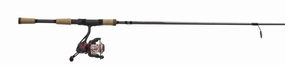 X-Trek 6'6" Medium 2-Piece Freshwater Spinning Combo - (CTCS66MF2-C)