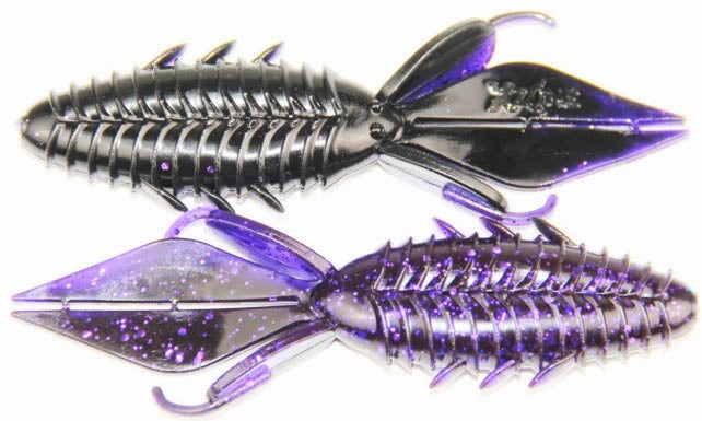 Xzone Adrenaline Bug 4 inch Soft Plastic Creature Bait 8 pack