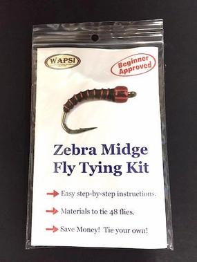 Zebra Midge Fly Tying Kit