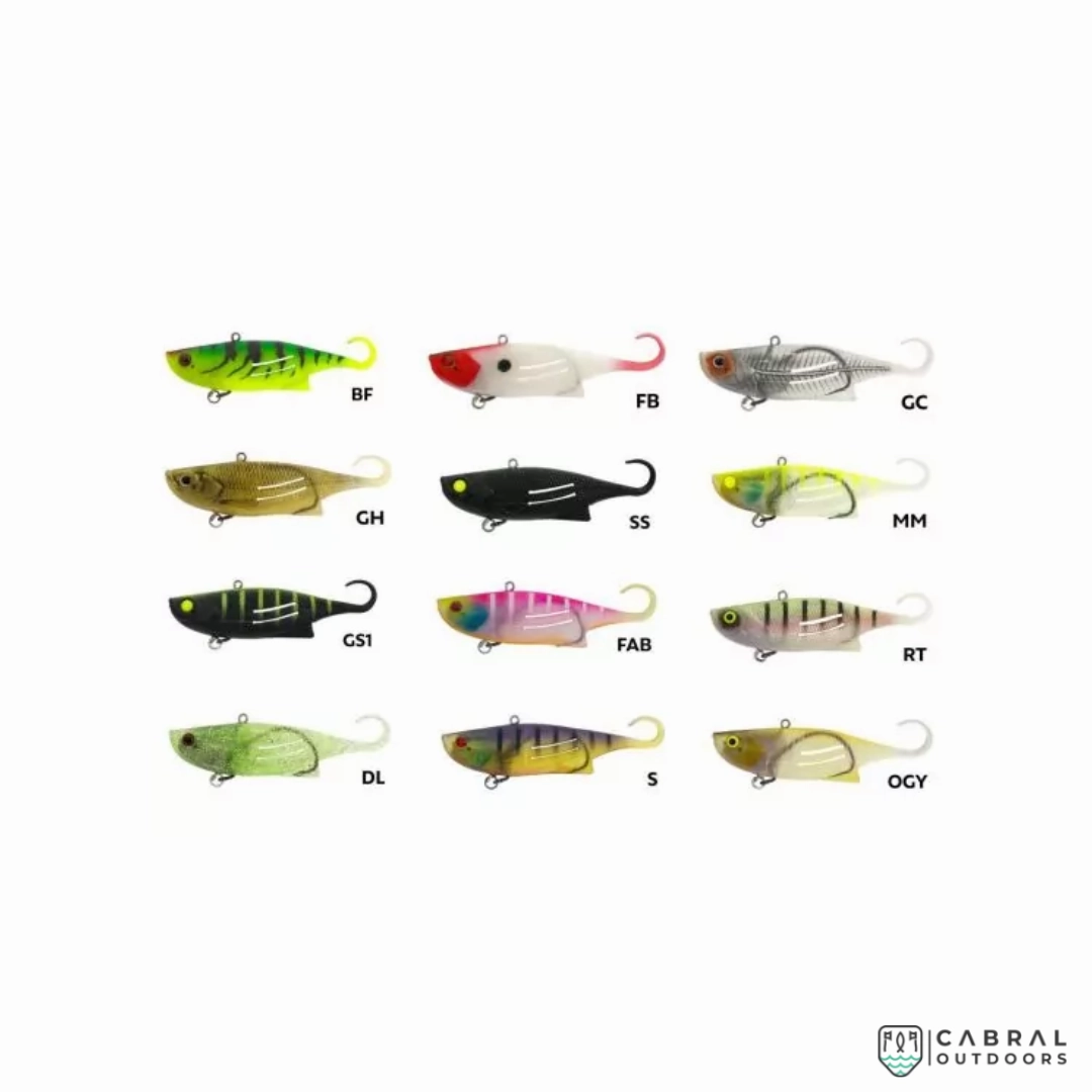 Zerek Weedless Fish Trap Soft Lures  | 95mm | 18g | #2/0