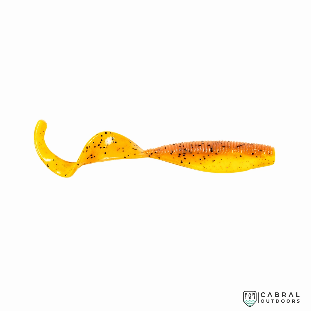 Zman Scented Curly TailZ Soft Plastic Grub 4inch | 0.4g | 5pcs/pkt