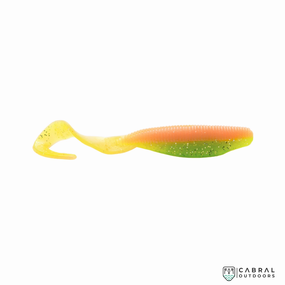 Zman Scented Curly TailZ Soft Plastic Grub 4inch | 0.4g | 5pcs/pkt