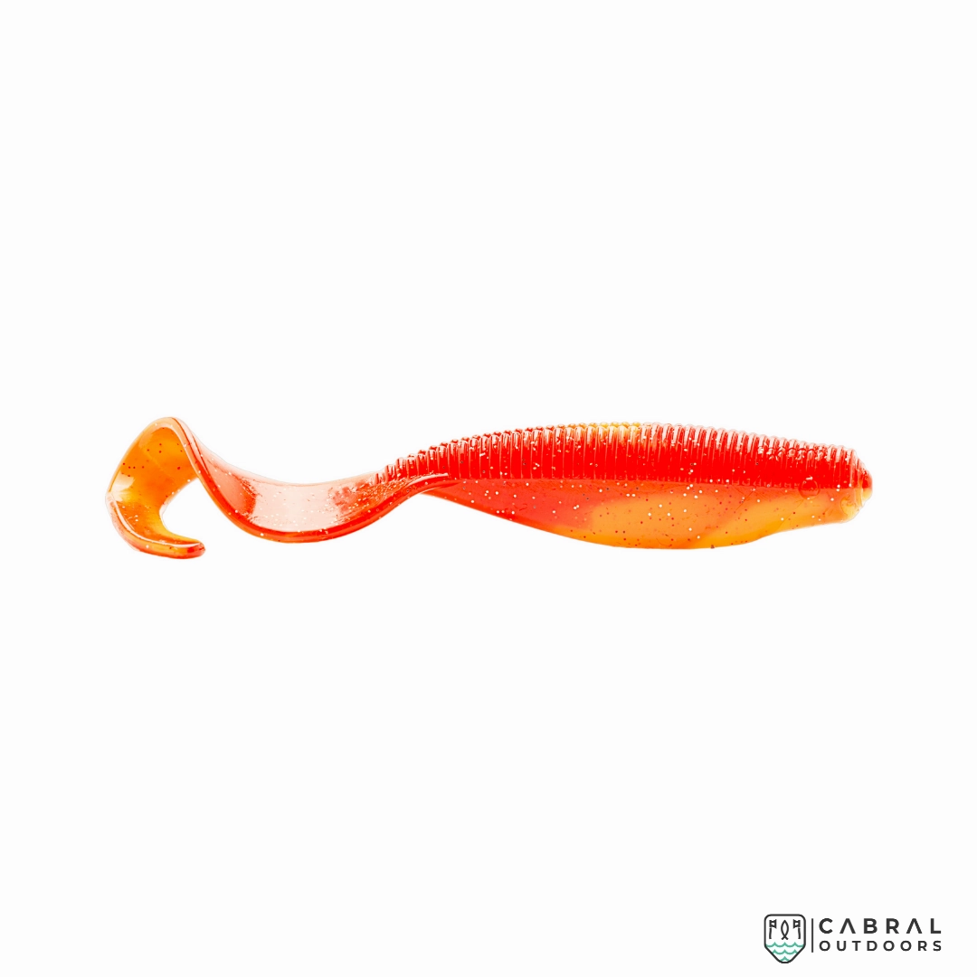 Zman Scented Curly TailZ Soft Plastic Grub 4inch | 0.4g | 5pcs/pkt