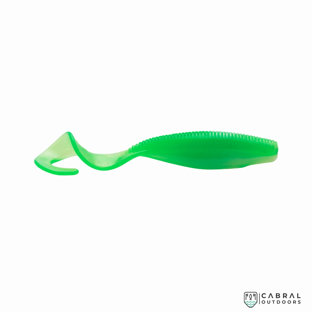 Zman Scented Curly TailZ Soft Plastic Grub 4inch | 0.4g | 5pcs/pkt