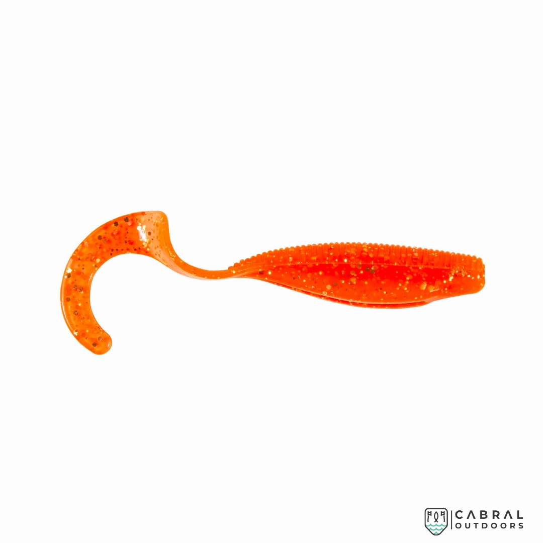 Zman Scented Curly TailZ Soft Plastic Grub 4inch | 0.4g | 5pcs/pkt
