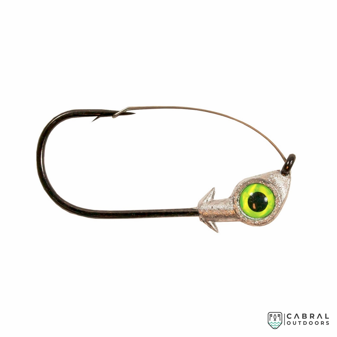 Zman Weedless Eye Jigheads 1/4oz-1/8oz 3pcs/pack