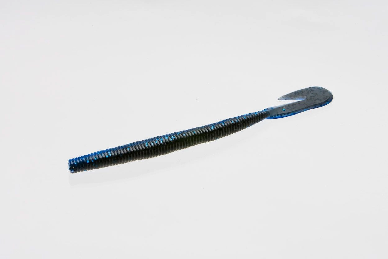 Zoom Ultra-Vibe Speed Worm 6 inch Soft Plastic Cut Tail Worm 15 pack