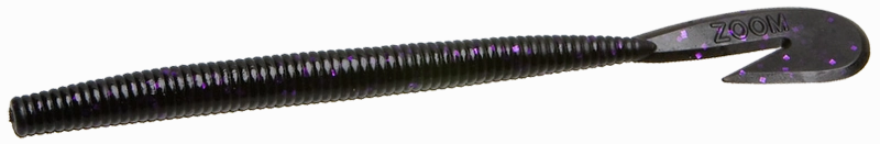 Zoom Ultra-Vibe Speed Worm 6 inch Soft Plastic Cut Tail Worm 15 pack